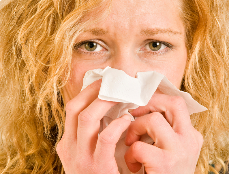 Allergy shiner